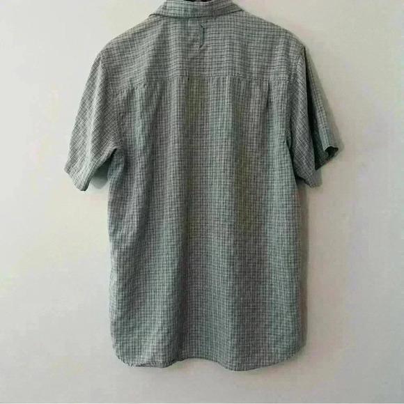 The North Face Men’s Short Sleeve Button Down Plaid Size Large - Picture 7 of 8